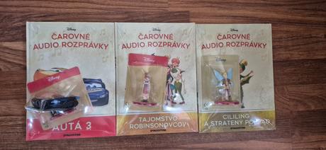 Predám disney čarovné audio rozpravky, 