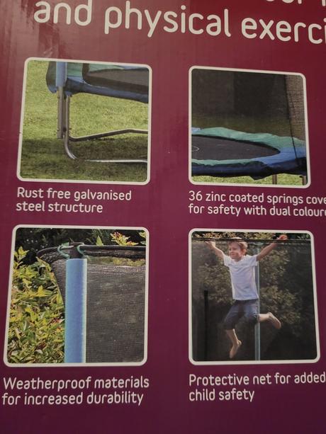 Trampolína veľ.140cm od3 do6 rokov, plum,<150 cm