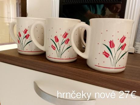 Hrnčeky,tanieriky,