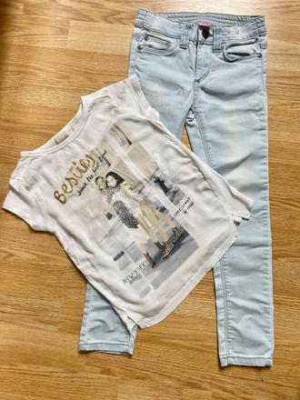 Tričko zara girls + rifle, zara,116