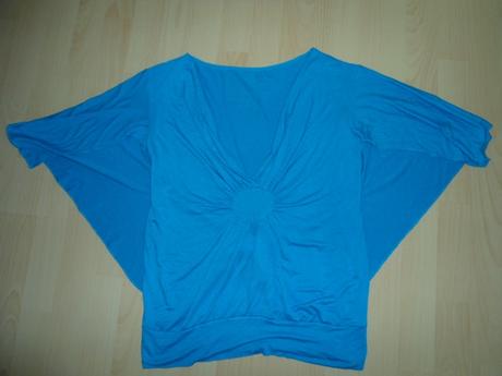 Tyrkysove volne damske tricko, m