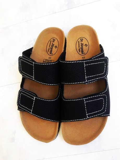 Šlapky na suchý zips 42/43, 42
