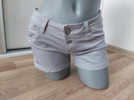 Sivé šortky, terranova,xs