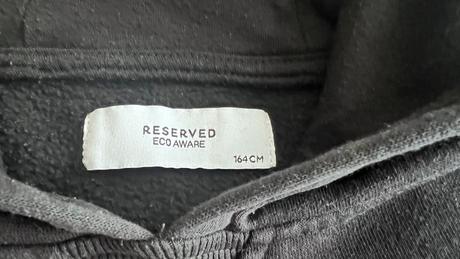 Mikina crop top, reserved,164