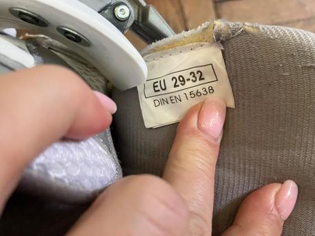 Korčule na ľad rozťahovacie, fila,32