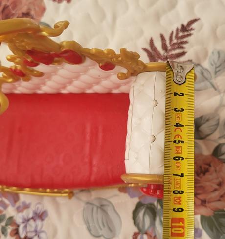 Posteľ/pohovka pre bábiku apple white, 