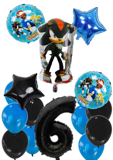 Balóny ježko sonic/knuckles/shadow- až 15/16/17/18, 