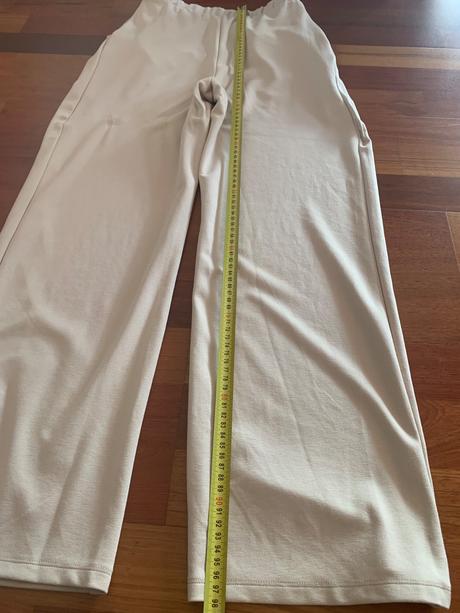 Béžové nohavice, zara,158