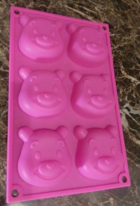 Macko pooh 6 silikónová formička,