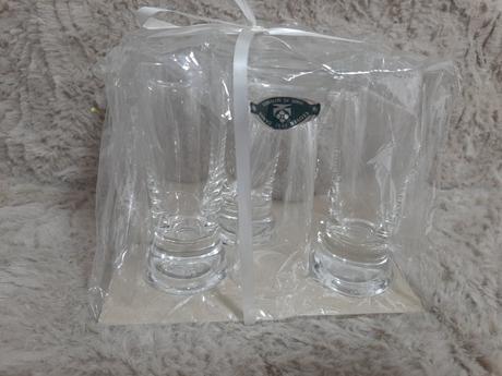 4 sady pohárov - moravské sklárne.,