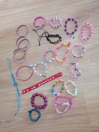 Náramky, cena spolu, 