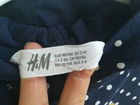 Šaty awesome od h&m - top stav, h&m,98