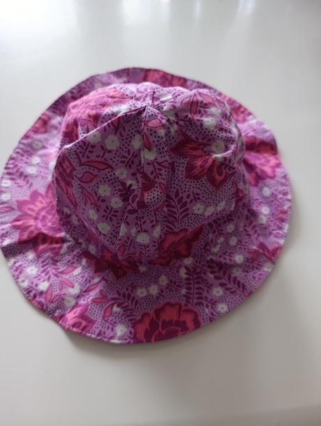 Klobúk pre dievčatko fialový 9-12 mesiacov, george,80