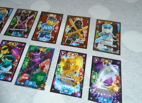 Ninjago lego karty,