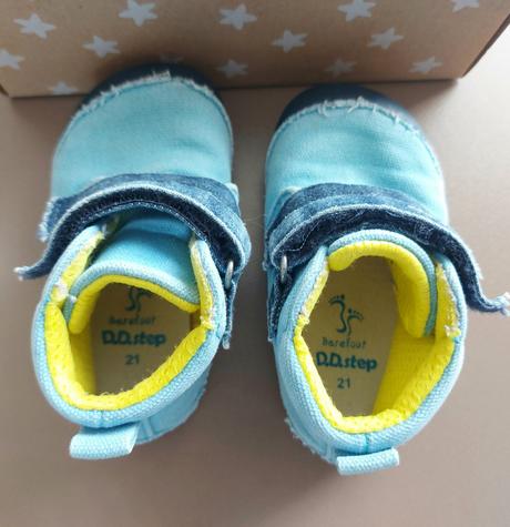Členkové barefoot topánky, d.d.step,21