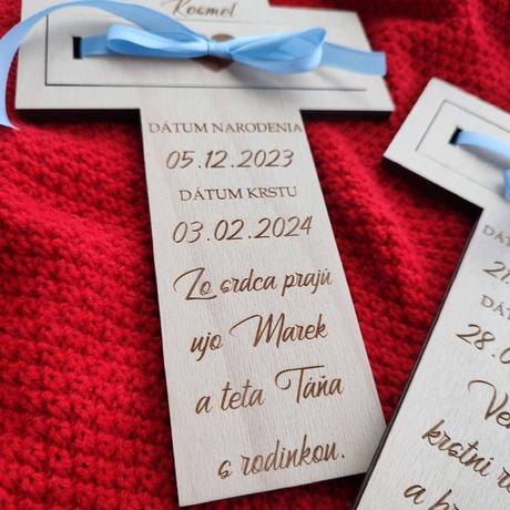 Krabička na peniaze - krst,