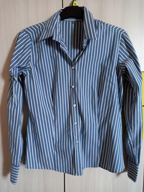 Pásikavá dámska košeľa, 40