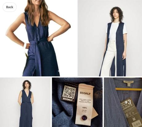 Lanove saty/ vesta ecoalf, m