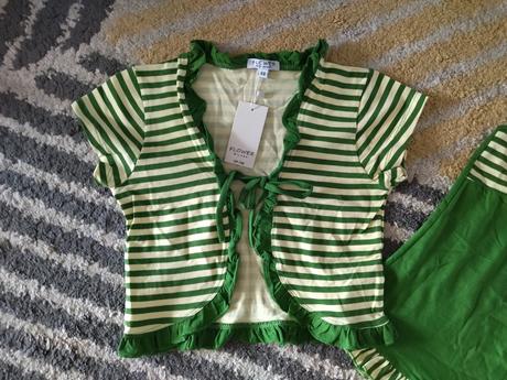 Tielko a bolerko flower milano, 34 / xs