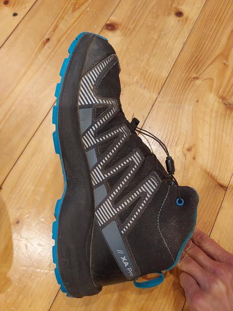 Detská trekingová obuv salomon xa pro, salomon,40