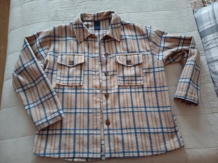 Oversize kvalitná košeľa/bunda č.m, m