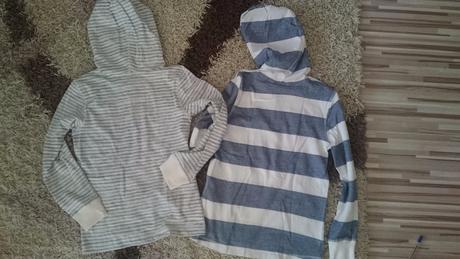 Mikino natelnik s kapucňou  8/10r., h&m,140