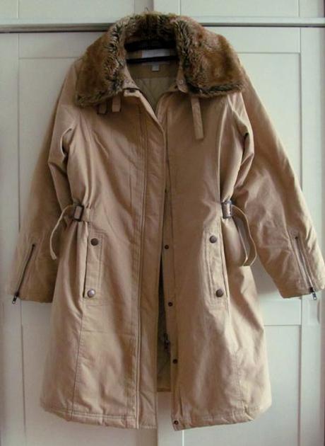 Kabat tcm s odopinacim kozusinovym golierom, v.m, tchibo,40