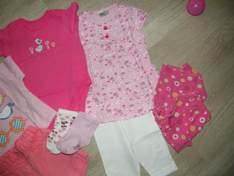 Letné oblečenie č.74-veľmi dobrý stav,7ks,s poštou, 68–80