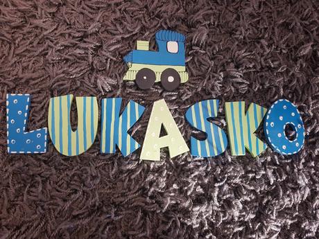 Drevené písmenká lukáško, 
