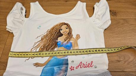 Šaty malá morská víla 128, c&a,128