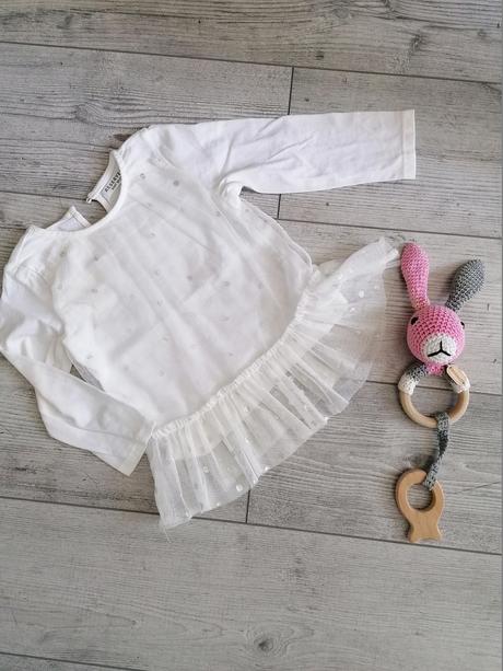 Krásne tričko s tylom, reserved,80