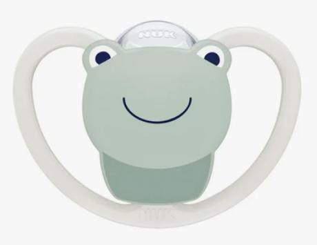 Nuk silikónový cumlík space žaba 1ks, 0-6m, nuk