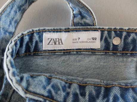 Rifľové šaty zara 122, zara,122