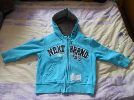 Tyrkysová mikinka next 86, next,86