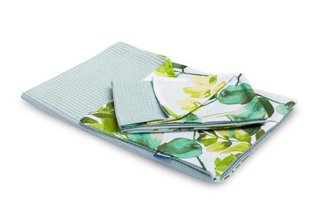 Sensillo wafel 2 dielna sada obliečok eukalyptus 1, šírka (cm): 100,dĺžka (cm): 135