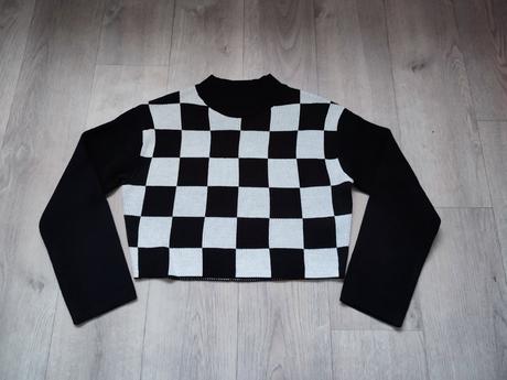 Crop pulóver, h&m,146