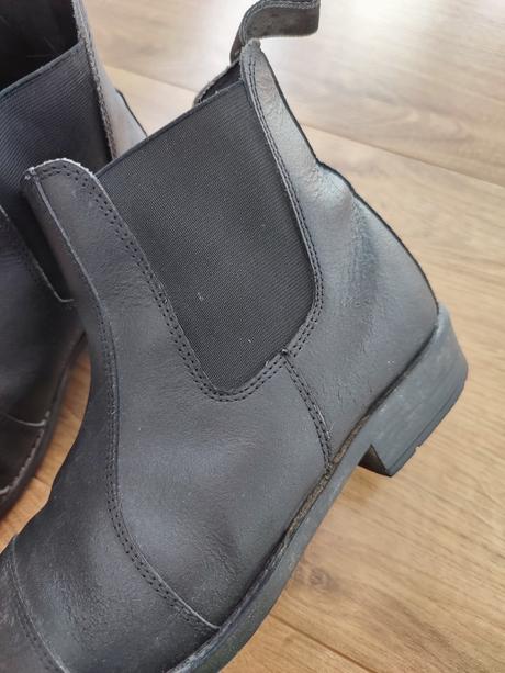 Kožené čižmy jazdecké hkm sport, hkm,39