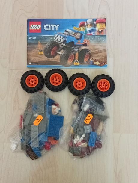 Lego 60180 monster truck, 