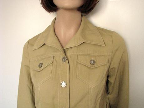 Svetlohnedá plátená bundička, m