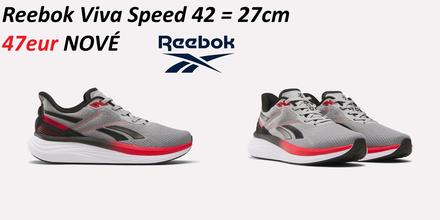 Reebok viva speed bežecké šedé, reebok,42