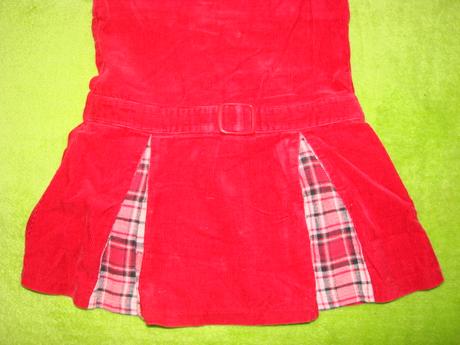 Červené vianočné šaty, next,98