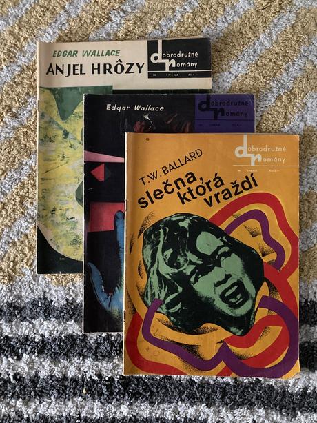 Dobrodružné romány 3ks, 