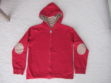 Obojstranná mikina, vertbaudet,134