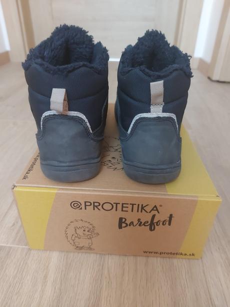 Barefoot zimné topánky, protetika,34