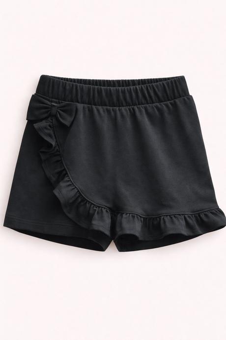 Dievčenské sukňonohavice s volánom, 104 / 116