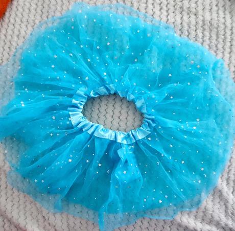 Bohatá trblietava tutu sukňa, 110