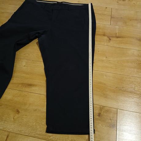 Tmavomodré bavlnené nohavice c&a, c&a,46