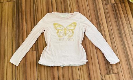 Krásne tricko s motýlikom h&m, h&m,134