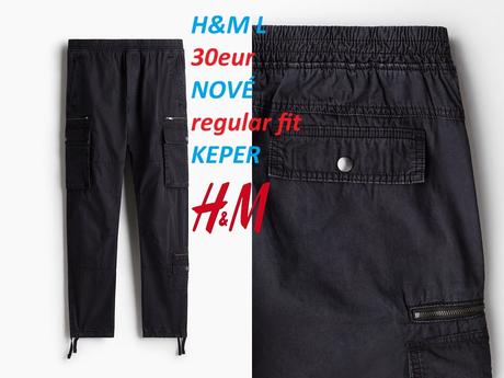 Cargo nohavice hm (kapsáče), h&m,l / m