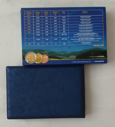 Sada mincí slovensko 2009 proof,